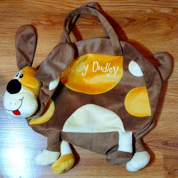 Handbags - Cuddly Dudley Plush Dog Duffle Bag